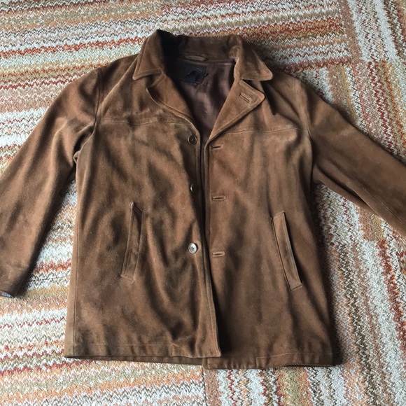 J Crew Leather Suede Mens Jacket 9s 